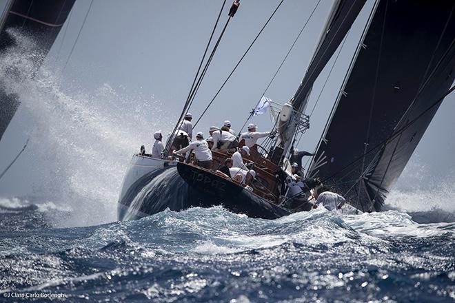 2017 St Barths Bucket Regattas - J-Class Race Day 1 © JClass - Carlo Borlenghi